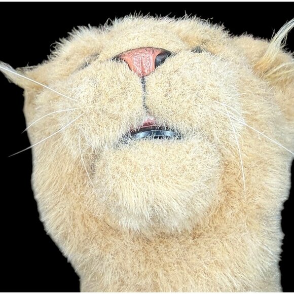 Realistic Robotic Sound Interactive Play Lion Tiger Leopard Chita Plush Pet Toy - Picture 9 of 16